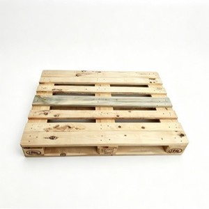 พาเลทไม้เว่ยรุ่ย ขนาด 1200x1000 มม. มาตรฐาน EPAL ผ่านการรมควัน สำหรับการขนส่งทางโลจิสติกส์ แบบสองทางเข้า - Product Image 3
