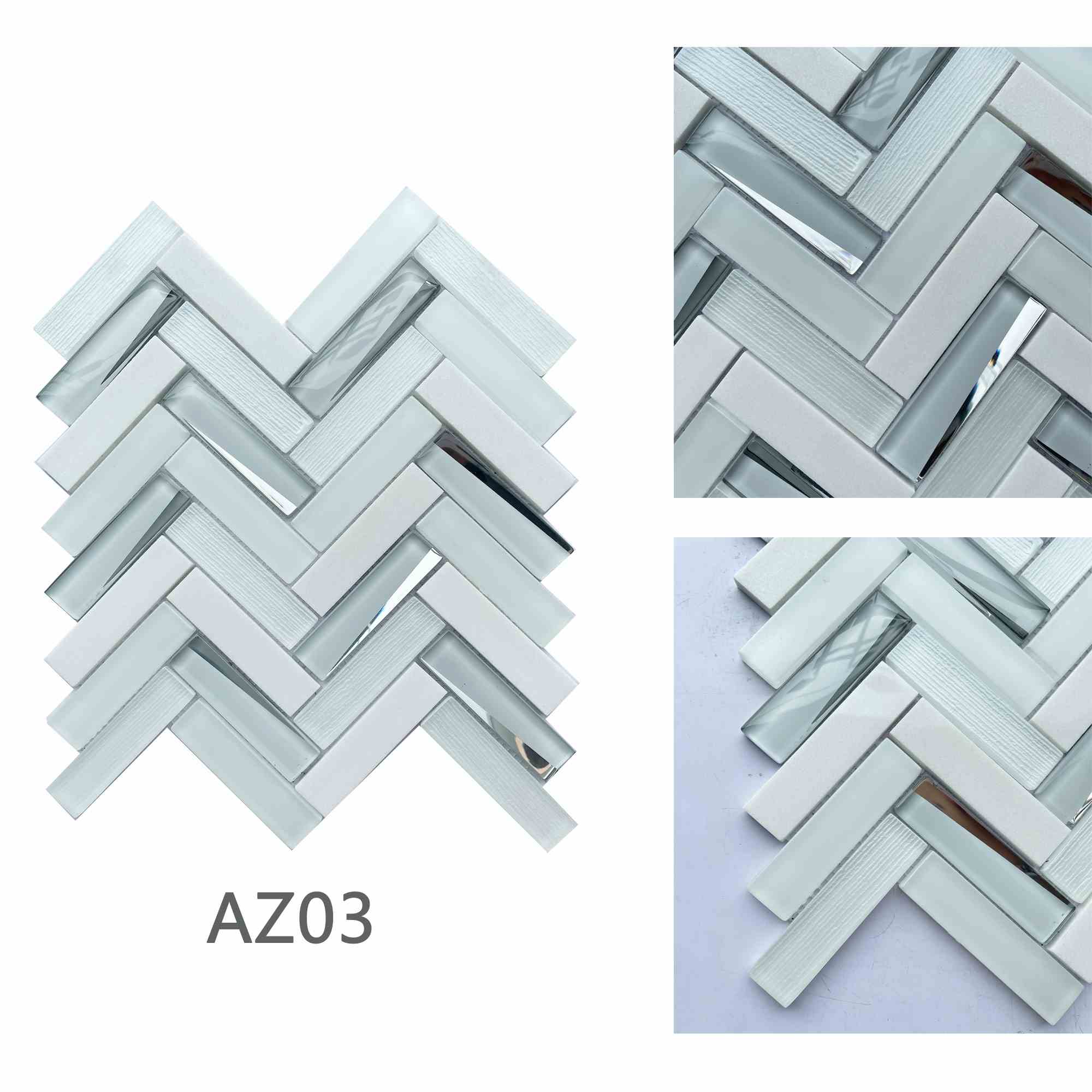 Оптовая продажа, Белая Мраморная мозаичная плитка в елочку для кухни, ванной комнаты, душевой стены