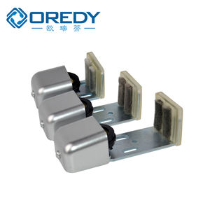 אורג 8 מ "מ-8 ס" מ מתכווננת נגד איזון גלגל פלדה חומר פלסטיק מלון אוטומטי הזזה אביזרי דלת הזזה - Product Image 2