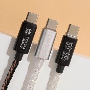 Bộ chuyển đổi TYPE-C cx31993 sang 3.5 nữ bộ chuyển đổi tai nghe Hifi màu đen OFC/mạ bạc OFC - Product Image 4