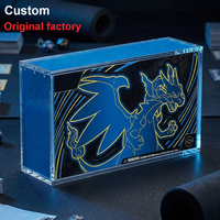 Boîtes de collection Premium Phantasmal Flames Mega EX Ultra UPC avec présentoir en acrylique Premium pour Pokémon 151
