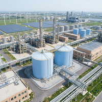 Réservoir biodigesteur anaérobie en acier boulonné 10000m³ – Réacteur de digestion biogaz à grande échelle avec contrôle automatique