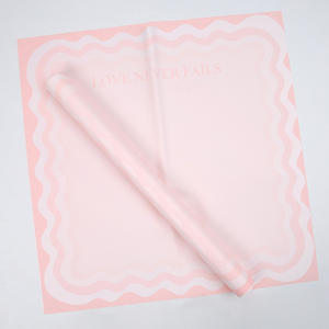 Aierflorist new Love never Fails Valentines Day bouquet papier d'emballage étanche pour bouquet de fleurs papier d'emballage - Product Image 3