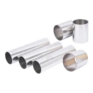 Thickness 1mm-50mm 201 202 Stainless Steel Pipe For Stair Handrail