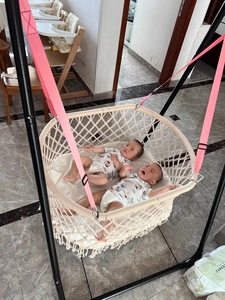 Cesta Colgante <span class=keywords><strong>de</strong></span> Macramé Estilo Boho Zxm <span class=keywords><strong>para</strong></span> Bebé, Cesta <span class=keywords><strong>de</strong></span> Macramé <span class=keywords><strong>para</strong></span> <span class=keywords><strong>Cuna</strong></span>, <span class=keywords><strong>Hamaca</strong></span> Colgante - Product Image 3