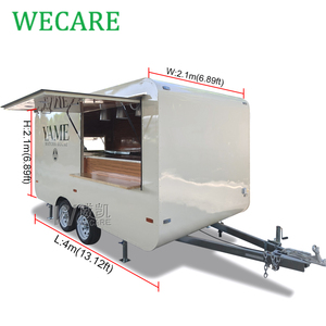 Camions de restauration mobiles portables et économiques, entièrement équipés, pour café, crème glacée, poulet rôti, cuisine mobile, à vendre aux États-Unis - Product Image 2
