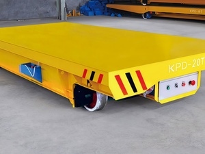 <span class=keywords><strong>20</strong></span> tonnes de ligne de chariot chariot chariot à plat 10t chariot à fil alimentation électrique chariot de transfert de voie - Product Image 4