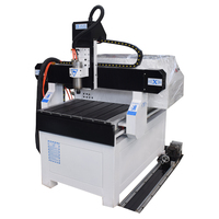 Mini Cnc Router 6090/Diy Kleine Hobby Cnc Freesmachine/Router Cnc Voor Hout Acryl Steen Metaal Met Mach 3