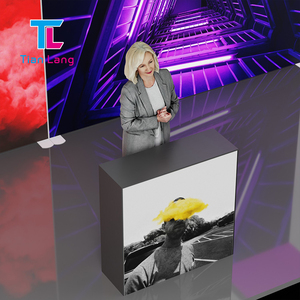 Caja de luz plegable Tianlang con póster de aluminio de doble cara retroiluminado, caja de luz de pantalla LED sin marco de tela independiente - Product Image 6