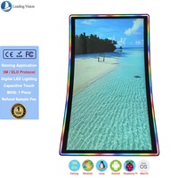 Nouvel écran tactile capacitif de 43 pouces avec interfaces USB DVI série, résolution 4K pour le jeu