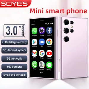 SOYES S23 Pro Mini smartphone 3G rete 2GB + 16GB Android 8.1 Dual SIM Standby 3.0 pollici HD 2600mAh batteria piccolo telefono cellulare