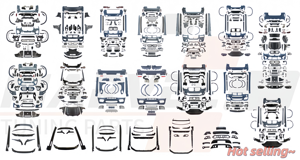 Kit corpo parti Tuning <span class=keywords><strong>E36</strong></span> M3 <span class=keywords><strong>paraurti</strong></span> anteriore per BMW serie 3 <span class=keywords><strong>E36</strong></span> M3 lifting 1991-1999 - Product Image 6