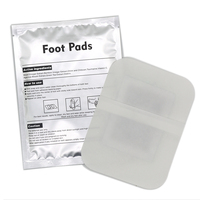 Patchs détoxifiants pour les pieds, pour éliminer les toxines, nettoyage en profondeur, gingembre naturel, 2 en 1, améliore la qualité du sommeil