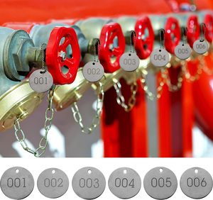 Tùy Chỉnh Kim Loại Số Nổi Nhôm Loạt Số Thay Đổi Kim Loại Tag Với Lỗ Cho Vật Nuôi, Nhà Máy, Cửa Ra Vào - Product Image 5