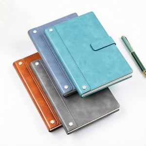 Carnet en cuir multifonctionnel de style professionnel personnalisé avec logo imprimé UV, tendance 2026, idéal comme cadeau de bienvenue pour les nouveaux employés - Product Image 2