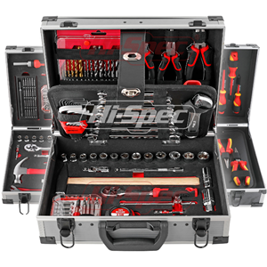 Kit de Herramientas Inalámbricas de Acero al Carbono de 95 Piezas, Garantía OEM de 3 Años, Batería de Litio, Juego de Herramientas para Reparación Automotriz y del Hogar - Product Image 1