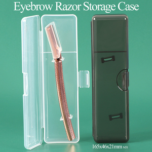 Estuche Transparente para Depiladora de Cejas SUNSHING, Caja de Almacenamiento Portátil para Recortadora de Cejas, Envase de Plástico para Depiladora de Cejas, Contenedor para Depiladora de Cejas - Product Image 1
