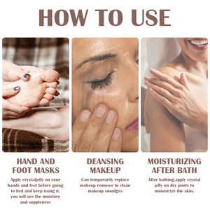 Krim pelembap kulit kering, 50ml 100ml pelembap intensif pelembap penghidrasi pelindung kulit minyak bumi krim pelembap - Product Image 6