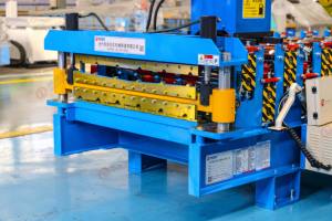 Baumaterial Doppels chicht Wand paneel Dachziegel Rollen form maschine Fliesen herstellungs maschine für Dach mit - Product Image 5