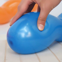 Ballon torsadé 1.8g de couleurs mélangées en gros Jouets pour enfants Ballons en latex en spirale Décoration de fête et de vacances