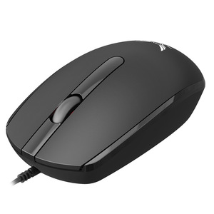 M508 เมาส์แบบมีสายสีดำโฟโตอิเล็กทริค 3 ปุ่ม USB สำหรับโฮมออฟฟิศแล็ปท็อปใช้ในธุรกิจ - Product Image 1