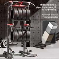 Barre de traction multifonctionnelle pour usage domestique, installation sans perçage, équipement de fitness sur pied