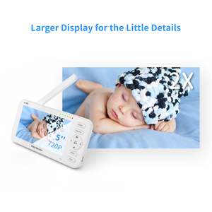 Thiết Bị Giám Sát Giấc Ngủ Trẻ Em Thu Phóng Thông Minh 2 Chiều Tầm Nhìn Ban Đêm Và Ứng Dụng <span class=keywords><strong>WIFI</strong></span> HD 5.0 P 720 Inch - Product Image 4