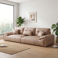 Canapé modulaire de style moderne pour la maison, trois places, en cuir PU, garni d'éponge, pour salon, appartement, hôtel