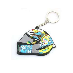 Aksesoris Motor Gantungan Kunci Helm Motor 3D Karet - Product Image 4