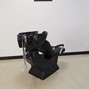 Équipement de coiffure, mobilier de salon de beauté, fauteuil de lavage de cheveux avec bac à shampoing pour coiffeur - Product Image 4
