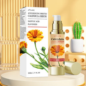 Sérum facial à la calendula AFCARE, essence faciale <span class=keywords><strong>contenant</strong></span> <span class=keywords><strong>de</strong></span> <span class=keywords><strong>l</strong></span>'<span class=keywords><strong>acide</strong></span> <span class=keywords><strong>salicylique</strong></span>, sérum réparateur contre <span class=keywords><strong>l</strong></span>'acné, huile pour réduire les pores, éliminer les points noirs, nettoyage - Product Image 2