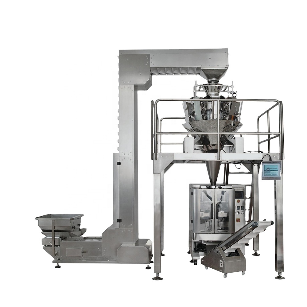 Dosage automatique Riz Cuit Sésame Graines D'avoine Pesant Emballage Machine À Emballer À Vendre