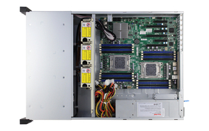 Chasis de servidor de almacenamiento Toploong 2U de 8 bahías con intercambio en caliente y 2 bahías para SSD de 2.5 pulgadas integradas, compatible con placas base E-ATX para computación en la nube. - Product Image 6