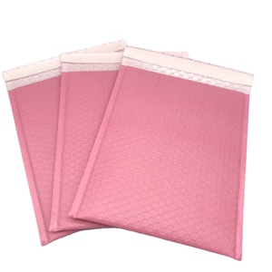 Chứng Khoán Sẵn Sàng Màu Hồng Poly Bong Bóng Bưu Phẩm Nhựa Vận Chuyển Túi 6x10 Inch Độn Phong Bì - Product Image 2