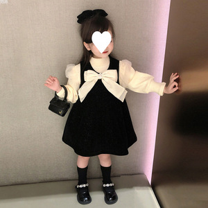 Gonna da bambina stile profumato <span class=keywords><strong>primavera</strong></span> e autunno stile occidentale autunno abito da principessa gilet stile Western - Product Image 2