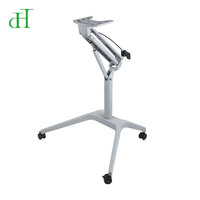 Colonne de levage pneumatique robuste pour bureau, quincaillerie de mobilier OEM, pied de table réglable à ressort à gaz