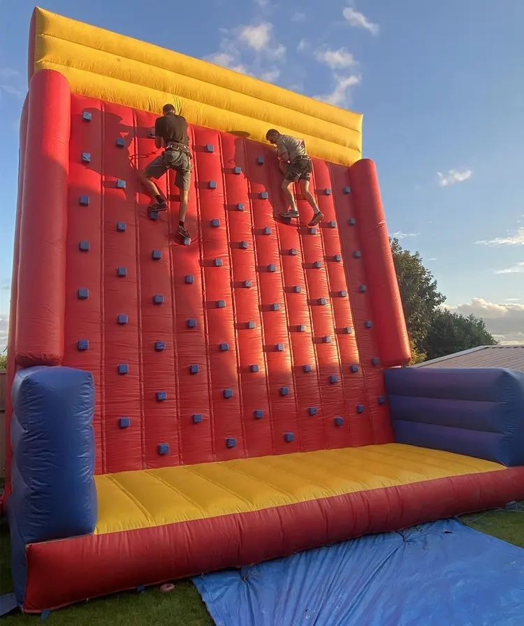 Hochwertige aufblasbare Climber Bouncy Game Party Miet ausrüstung Kletterwand aufblasbar