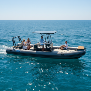 Bateau de pêche rapide en aluminium Hypalon ORCA CE 23 pieds 700 de la marque Transea, prix d'usine, <span class=keywords><strong>7</strong></span> mètres, à vendre - Product Image 3