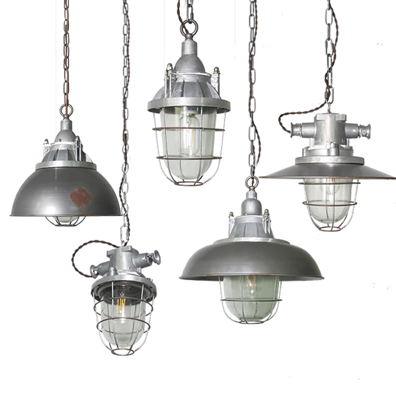 Железная деревенская ресторанная люстра, американские ретро-светильники, промышленная Подвесная лампа, винтажный подвесной светильник Эдисона для бара, кафе
