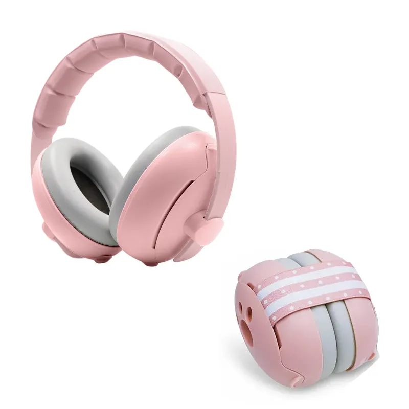 Bé bảo vệ thính giác earmuffs trẻ mới biết đi tiếng ồn hủy bỏ tai nghe ngủ bịt tai giảm tiếng ồn an toàn bảo vệ thính giác