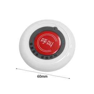 OEM Mold Injection Plastic Circular <strong>Wireless</strong>-Signal Forward Receiving Economical <strong>Wireless</strong> Pager Call Key Button Abs <strong>Remote</strong> Case - Product Image 1