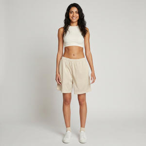Shorts Deportivos de Malla Sólida de Alta Calidad al por Mayor, Personalizables, de Poliéster, para Hombre y Mujer, con Bolsillo, Transpirables y de Secado Rápido - Product Image 1