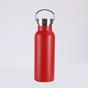 Bouilloire de sport de style américain Double couche portable en acier inoxydable 304 avec poignées pulvérisées Thermos de grande capacité pour - Product Image 1