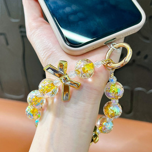 Điện thoại 2024 hạt di động quyến rũ móc điện thoại di động quyến rũ hạt phổ biến tùy chỉnh móc điện thoại di động quyến rũ - Product Image 2