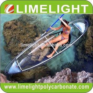 Kayak Transparente, Canoa de Policarbonato Cristalino para Océano - Product Image 4