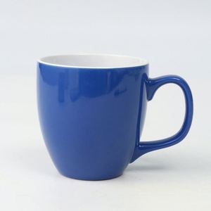Custom Logo <b>Hot</b> Sale Ceramic Large Capacity Color Glaze Mug Coffee Cup With Handle - Product Image 5