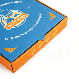 Boîte d'expédition personnalisée pour pizza, en carton ondulé B/E, pliable, avec option de personnalisation - Product Image 3