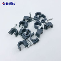 Clips de fixation de câbles Ingelec, design compact, vente chaude, pour la maison, en vrac, bonne qualité, supports de câbles créatifs