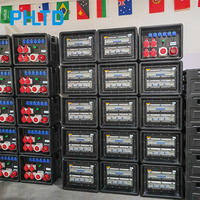 PHLTD boîte de distribution de contrôleur de distributeur de puissance de distribution de puissance de 3 phases de vente chaude pour l'éclairage d'étape