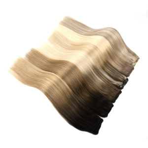 Extensiones de Cabello Virgen Vietnamita al por Mayor de Fábrica, Cabello Humano 100% en Trama, Doble Trama, Puntas Gruesas, Cabello Liso y Sedoso - Product Image 5